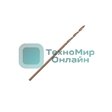 Сверло PATRIOT EXPERT по металлу, Р6М5К5, 1,0 мм, упаковка 10 шт