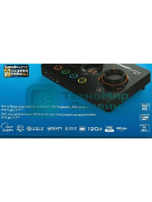 Звуковая карта Creative USB Sound BlasterX GC7 (Super X-Fi Ultra DSP) 7.1 Ret