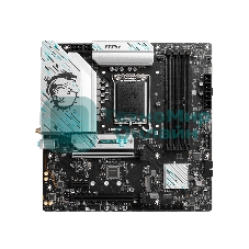 Материнская плата MSI B760M GAMING PLUS WIFI, LGA 1700, Intel B760, 4xDIMM DDR5, 4xSATA, 2xM.2, 1xPCI-E 4.0 x16, 1xPCI-E 3.0 x1, 2xHDMI, 2xDP, 1x 2.5Gb LAN, 2xUSB-A 3.2 Gen 2, 4xUSB 2.0, Micro-ATX