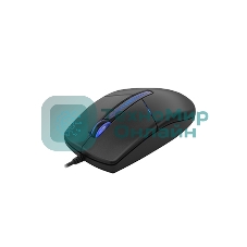 Мышь проводная A4Tech N-530 черный, 1200 dpi, USB, кнопки - 3