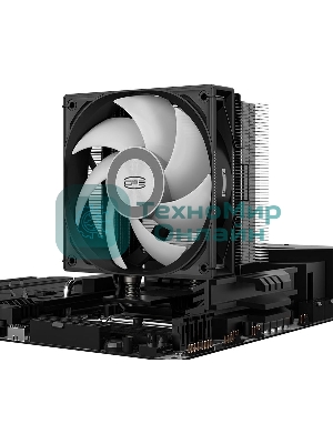 Устройство охлаждения (кулер) PcCooler RT400 ARGb Soc-AM5/AM4/1200/1700/1851 4-pin 32dB Al+Cu 230W Ret (RT400-BKAWXX-GL)