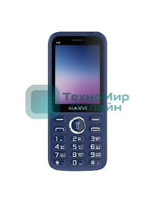 Мобильный телефон Maxvi K32 синий