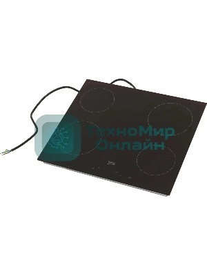 Встраиваемая электрическая варочная панель Beko HIC 64400 E, черный