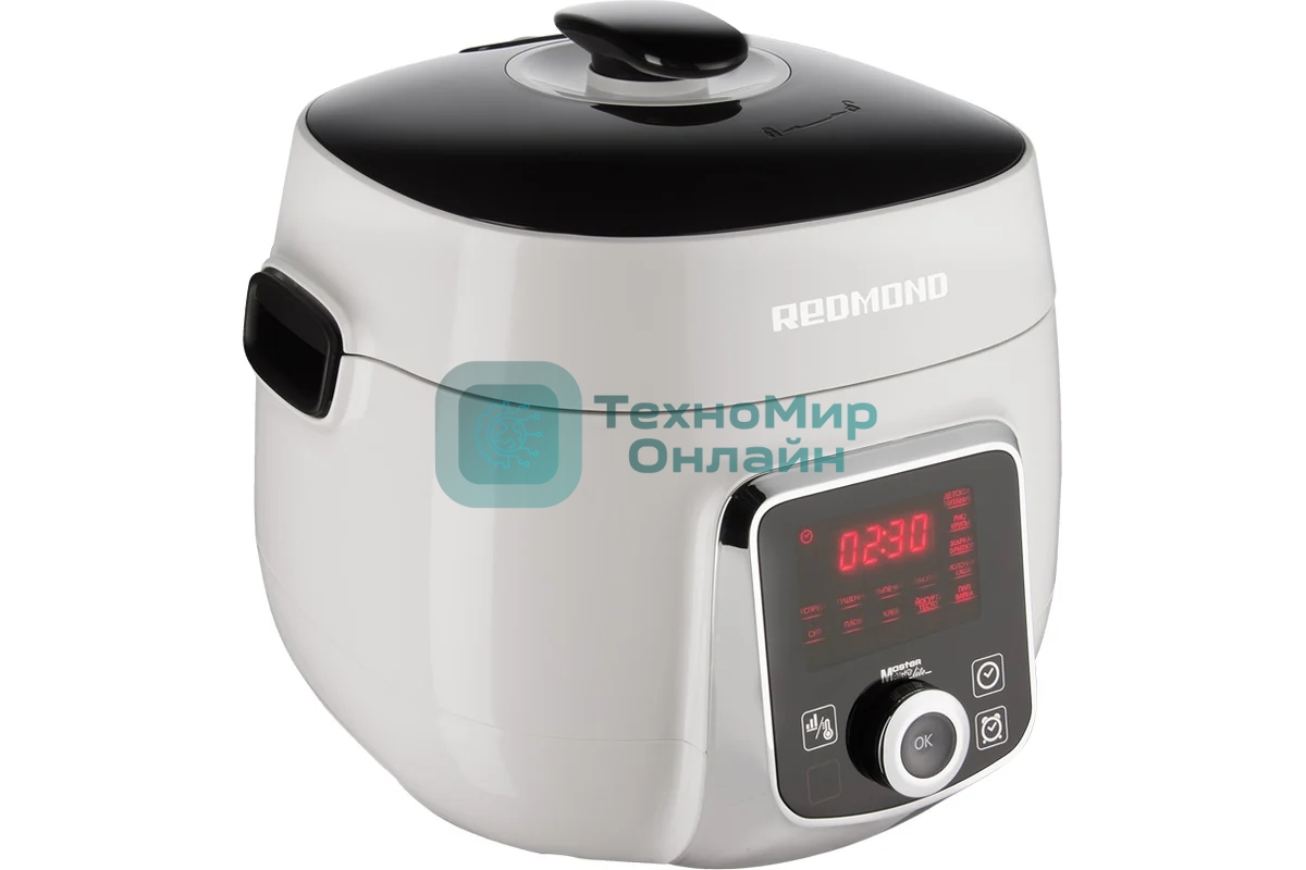 Мультиварка-скороварка Redmond RMC-P470 5л 1000Вт белый/черный