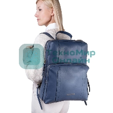 Рюкзак женский Piquadro Circle CA6216W92/BLU4 синий кожа