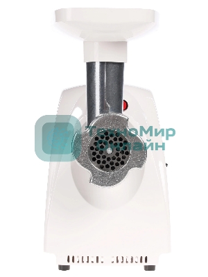 Мясорубка электрическая Аксион М32.03 белый, 1500 Вт, 1.7 кг/мин, защита от перегрузки, насадки - 5