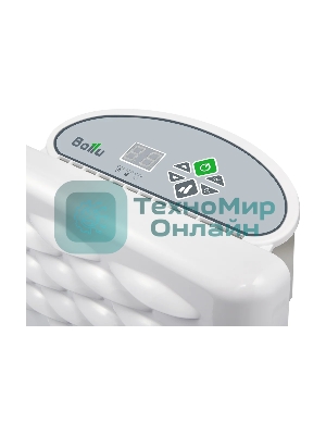 Конвектор электрический Ballu Ettore BEC/ETER-2000 белый, 2000 Вт, 25 м2, термостат, дисплей