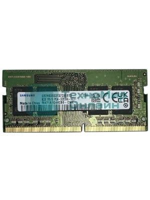 Оперативная память Samsung, DDR4, 8Gb (1x8GB), 3200MHz, CL21, SO-DIMM, OEM