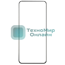 Защитное стекло для экрана Redline черный для Realme 12 4G 2.5D 1шт. (УТ000039355)