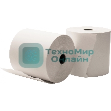 Лента чековая Silwerhof 80мм 80м 12мм термобумага (упак.9шт)