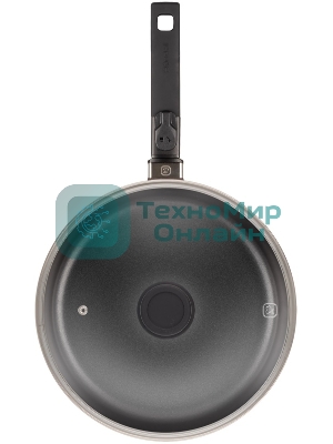 Сотейник Rondell Praline RDA-1568 d=28 см, (с крышкой) коричневый