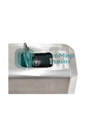 Дозатор для жидкого мыла из нерж. стали Puff-8708, хром, 800 мл, с ключом, 19х12х12 см