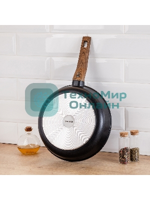 Сковорода Maunfeld ALVA MF24LV01FP из литого алюминия, 24 см