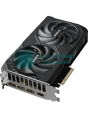 Видеокарта Gigabyte GeForce RTX 5060Ti Windforce OC, NVIDIA RTX 5060 Ti, 16G GDDR7, 128 бит, PCI-e 5.0, 1xHDMI, 3xDP, 2587 МГц