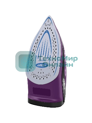 Утюг Aresa AR-3126 фиолетовый, 2850 Вт, 45 г/мин, 145 г/мин, 200 мл