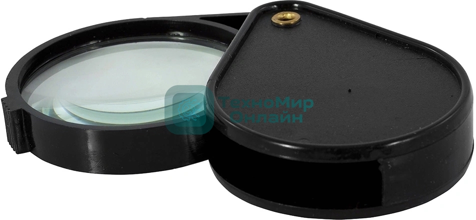 Лупа Silwerhof Daily складная d=50мм x6 черный коробка
