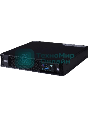 Источник бесперебойного питания Powercom Next, On-Line, 2000VA/2000W, Rack/Tower, 8*IEC320-C13 + 2*C19, LCD, Serial+USB, SmartSlot, подкл. доп. Бат.