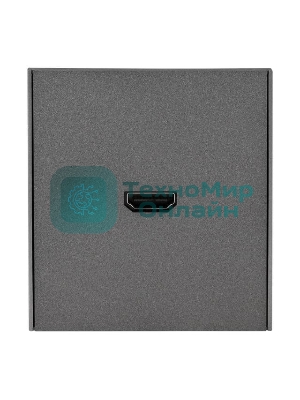 Розетка Kranz STRONG HDMI с/у графит