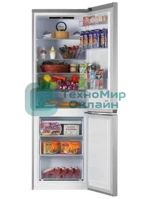 Холодильник Beko B3RCNK362HG серый двухкамерный 220/100л морозилка снизу, No Frost