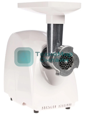 Мясорубка электрическая Аксион М32.03 белый, 1500 Вт, 1.7 кг/мин, защита от перегрузки, насадки - 5