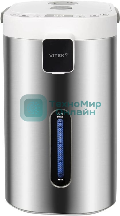 Термопот Vitek VT-TP5005 4.7л. 700Вт белый/серебристый