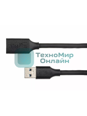 Кабель удлинительный USB3.0 Am-Af 5m Telecom черный (TUS708-5M)