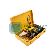 Аппарат для сварки пластиковых труб Denzel DWP-1500 1500Вт 260-300С компл насадок 20-63мм