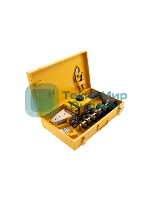 Аппарат для сварки пластиковых труб Denzel DWP-1500 1500Вт 260-300С компл насадок 20-63мм