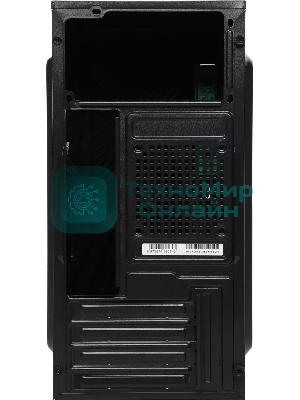 Компьютерный корпус Accord Entry ACC-2053B черный без БП mATX 1x80мм 1x120мм 2xUSB2.0 audio