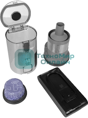 Пылесос вертикальный DREAME Z-Series Z20 черный, питание от аккумулятора, 250 Вт, уборка сухая, пылесборник 0.6 л