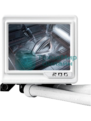 Система жидкостного охлаждения ASUS ROG RYUJIN III 360 ARGb EXTREME WHT 90RC0132-M0EAY0 белый 120мм алюминий+медь 2800rpm 36db 4-pin 305W