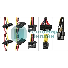 Блок питания KingPrice ATX 600W KPPSU600 (20+4pin) 120мм fan 4xSATA