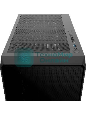 Компьютерный корпус Ocypus Gaммa C60 BK ATX/win/black/no PSU/Tempered Glass