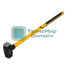 Кувалда Denzel 3000 г, кованая, фибергласовая рукоятка c TPR покрытием, 880 мм