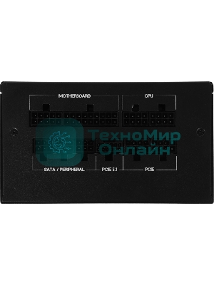 Блок питания Aerocool/Formula KCAS PLUS 1200GM V2, 1200Вт, 80 PLUS Gold, модульный, 140мм, черный