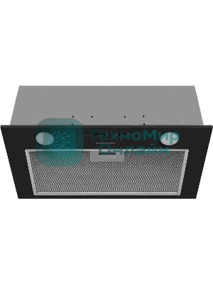 Вытяжка полновстраиваемая Maunfeld Crosby Light 5028, черный, 50 см, 850 куб. м/ч, 55 дБ