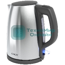 Чайник электрический Candy CK-203 1.7л. 2200Вт графит корпус: нерж.сталь