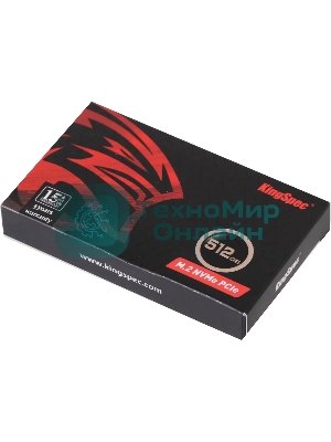 Накопитель SSD Kingspec PCI-E 4.0 x4 512Gb XF-512 M.2 2280