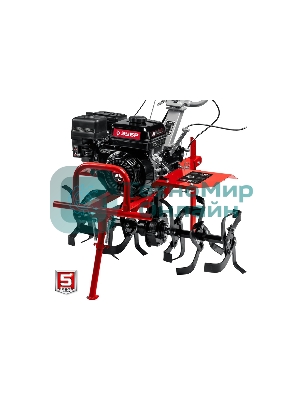 Мотоблок ЗУБР МТШ-500 бензиновый с ВОМ, 212 см3