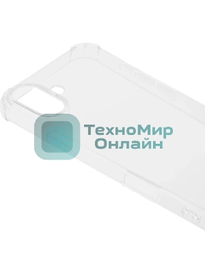 Чехол (клип-кейс) BoraSCO для Apple iPhone 16 Plus Bumper Case прозрачный (73520)