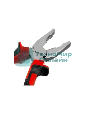 Плоскогубцы Matrix NICKEL 180 мм, никелированные, двухкомпонентные рукоятки