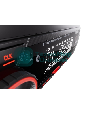 Автомагнитола AURA FIREBALL-301BT, 1 DIN, Bluetooth, USB Type-A, AUX