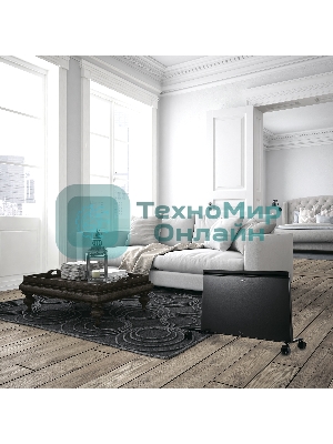 Конвективно-инфракрасный обогреватель Ballu Plaza Solar BIHP/S-2500 черный, 2500 Вт, 25 м2, термостат, дисплей