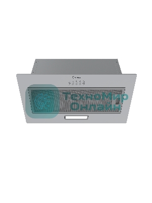 Вытяжка встраиваемая Midea MH60I301X нержавеющая сталь управление: кнопочное (1 мотор)