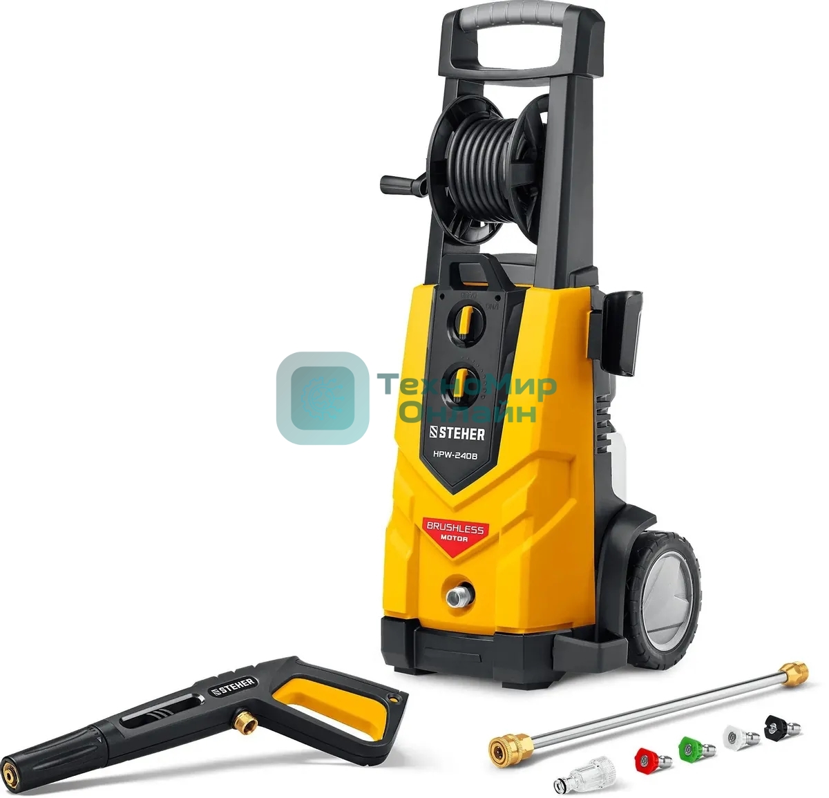 Мойка высокого давления STEHER 240 Атм, 3300 Вт