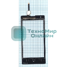 Сенсорное стекло (тачскрин) для Xiaomi Red Rice 1s, черное