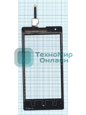 Сенсорное стекло (тачскрин) для Xiaomi Red Rice 1s, черное