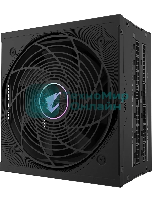 Блок питания Gigabyte ATX 1000W GP-AE1000PM PG5 Gen.5 80 PLUS platinum (20+4pin) APFC 120мм fan 16xSATA Cab Manag RTL