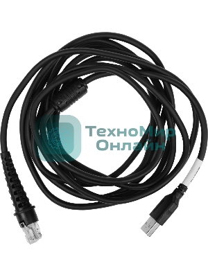 Сканер штрих-кода ручной Mertech 2210 P2D 1D/2D, имидж, проводной, 100 скан/сек, USB-HID; USB-COM - эмуляция, черный