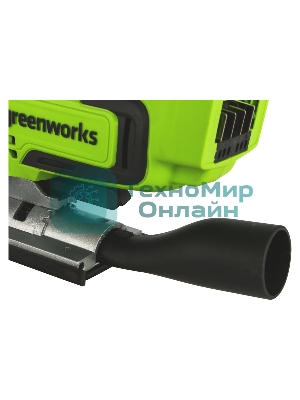 Лобзик электрический аккумуляторный GreenWorks GD24JS, 24V, бесщеточный без АКБ и ЗУ